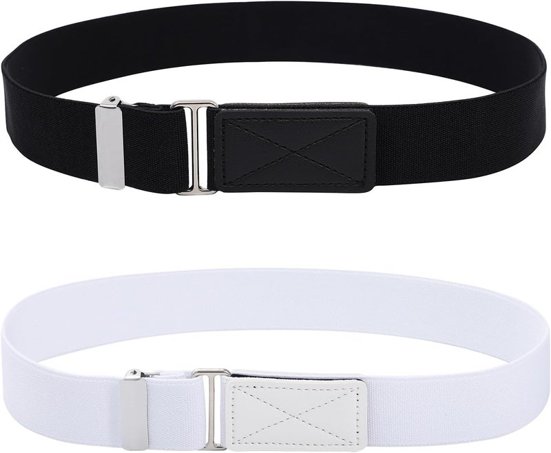 WELROG Kids Belts for Boys - Velcro Buckle Toddler Belt Elastic Adjustable Belt for Boys Girls - Image 1